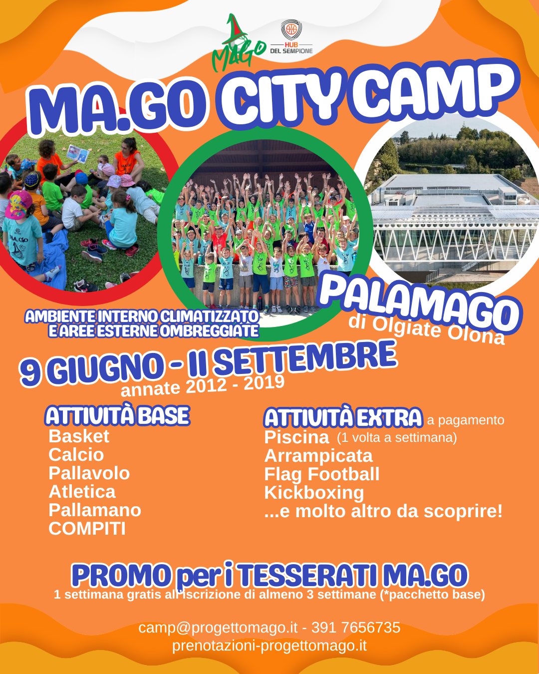 Ma.Go City Camp a Olgiate Olona